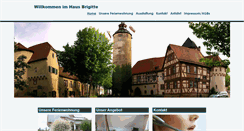 Desktop Screenshot of haus-brigitte-tbb.de